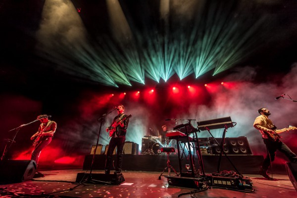 Two Door Cinema Club during their performance at the Coastline Festival at Cruzan Amphitheater. 