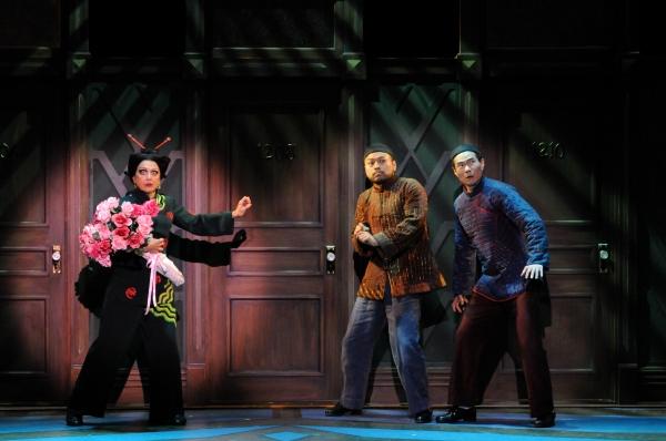 Mrs. Meers and her two henchmen, Ching Ho and Bun Foo, as they appeared in a 2013 production of Thoroughly Modern Millie at the Maltz Jupiter Theatre.