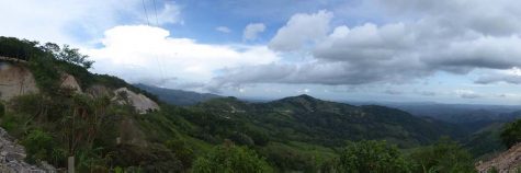 A view of Costa Rica from one of the paths communications junior Tom Kapitulnik and her family hiked along. 