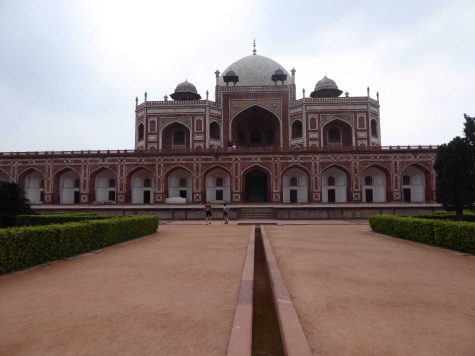 Humayan's tomb in Delhi, India.