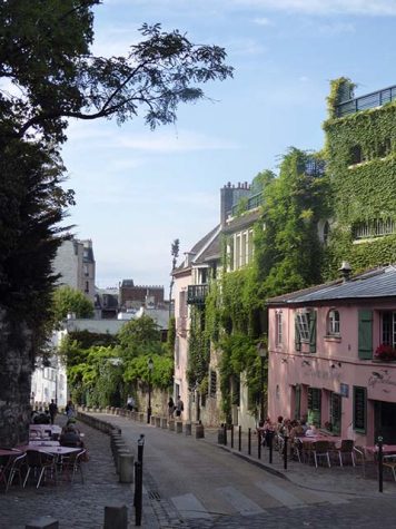 The Montmartre in Paris, France.