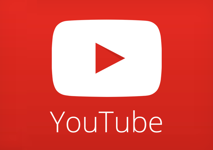 One of the official YouTube logos.