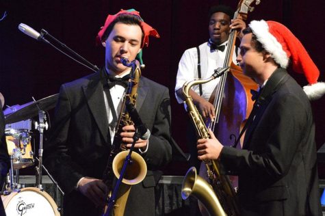 “We just sit in the Kravis Center loading dock until we go on stage,” vocal senior Jessie Veato said.