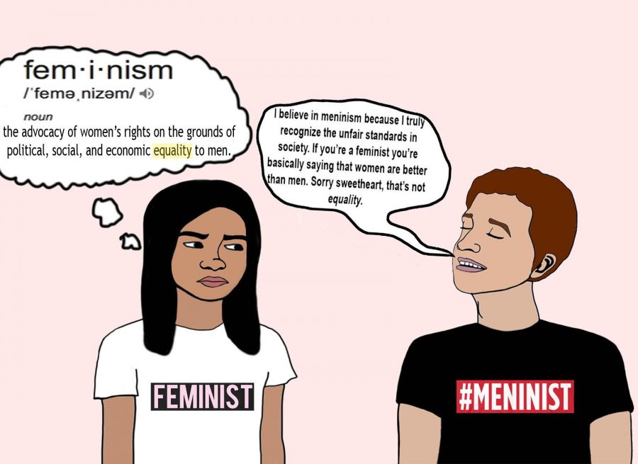 Meninist graphic