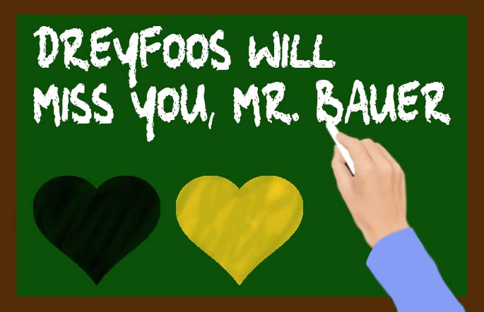 Saying Goodbye to Mr. Bauer
