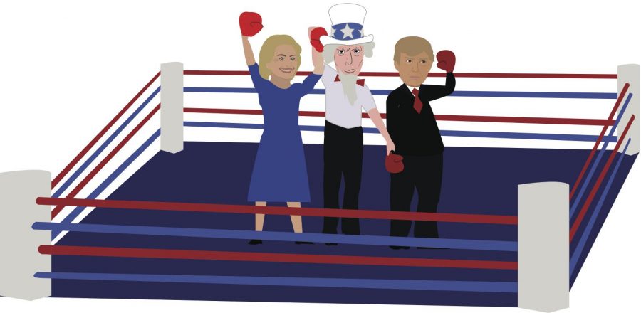 Presidential Debate: Clinton Claims Round One