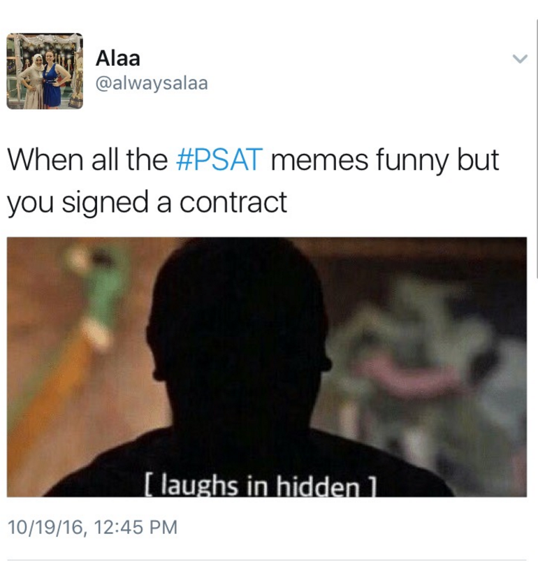 PSAT+Memes