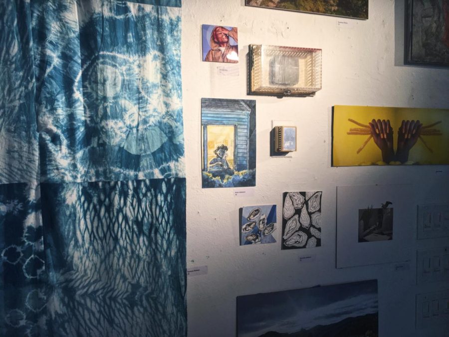 Decorating the walls of Building 9, artwork that spanned from photographs to articles of clothing adorned the walls. Students showcased their summer pieces at the annual Visual/Digital Fall Showcase on Sept. 27. 