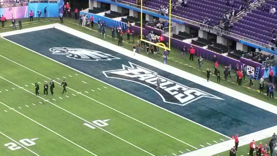 Resulting+in+the+Philadelphia+Eagles+defeating+the+New+England+Patriots+41-33%2C+the+Super+Bowl+LII+had+fans+sitting+on+the+edge+of+their+seats+until+the+very+end.+Assistant+principal+George+Miller+attended+the+game+on+Sunday+and+was+able+to+get+a+first+hand+view%2C+as+his+seats+were+on+the+50+yard+line.