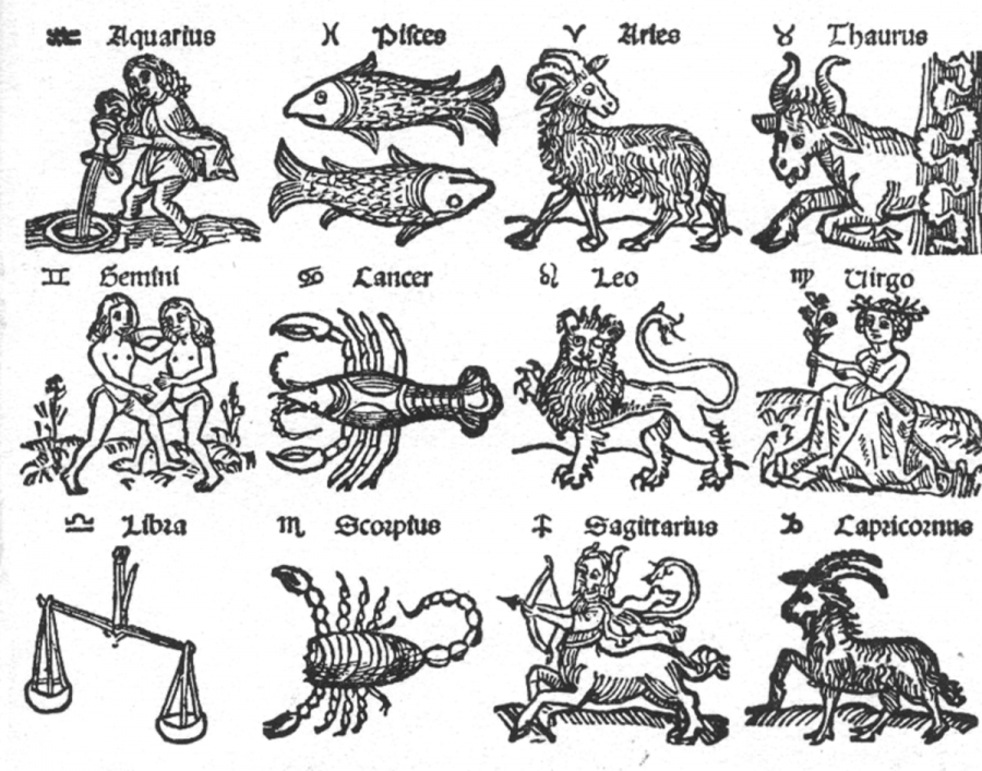 Zodiac+signs%2C+16th+century+%2C+medieval+woodcuts