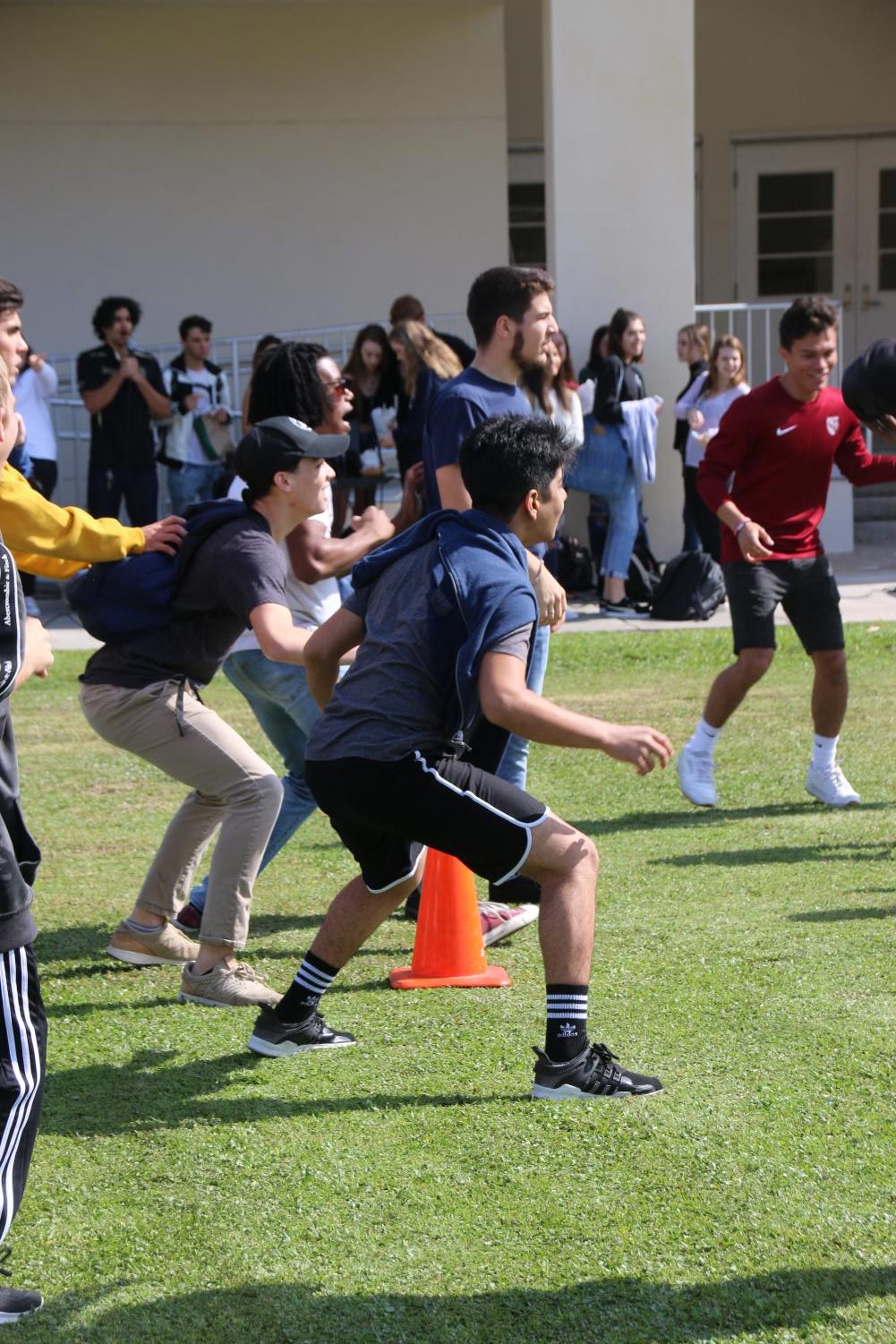 KICKING+OFF+SPIRIT+WEEK%3A+TEACHER+VS+STUDENT+KICKBALL+GAME