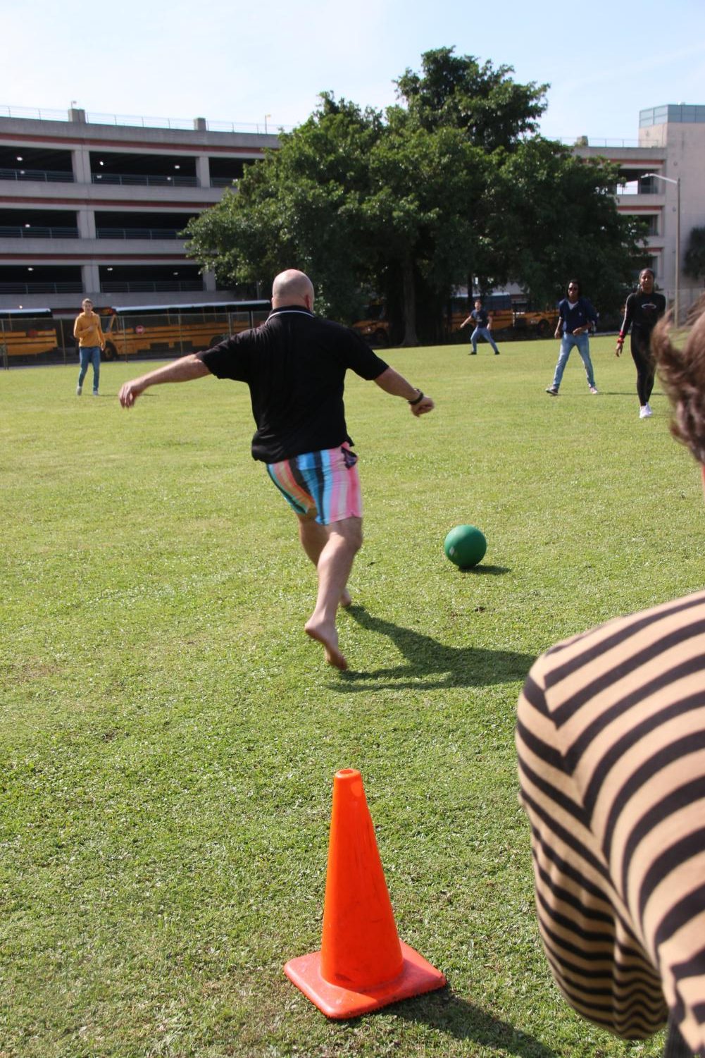 KICKING+OFF+SPIRIT+WEEK%3A+TEACHER+VS+STUDENT+KICKBALL+GAME