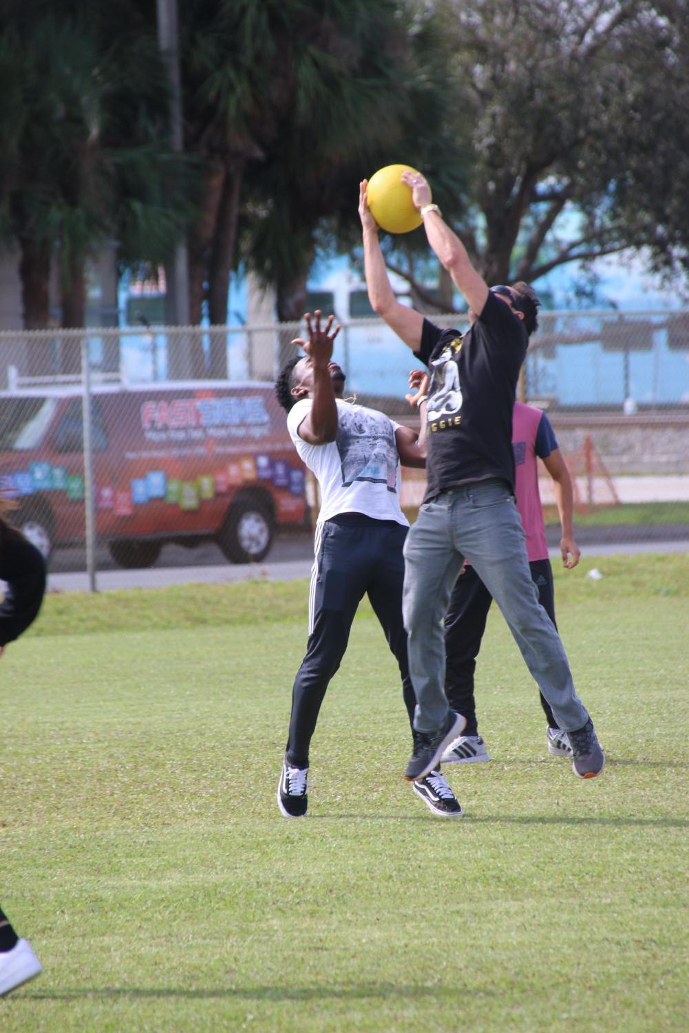 KICKING+OFF+SPIRIT+WEEK%3A+TEACHER+VS+STUDENT+KICKBALL+GAME