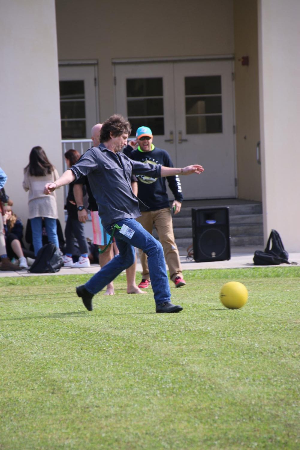 KICKING+OFF+SPIRIT+WEEK%3A+TEACHER+VS+STUDENT+KICKBALL+GAME