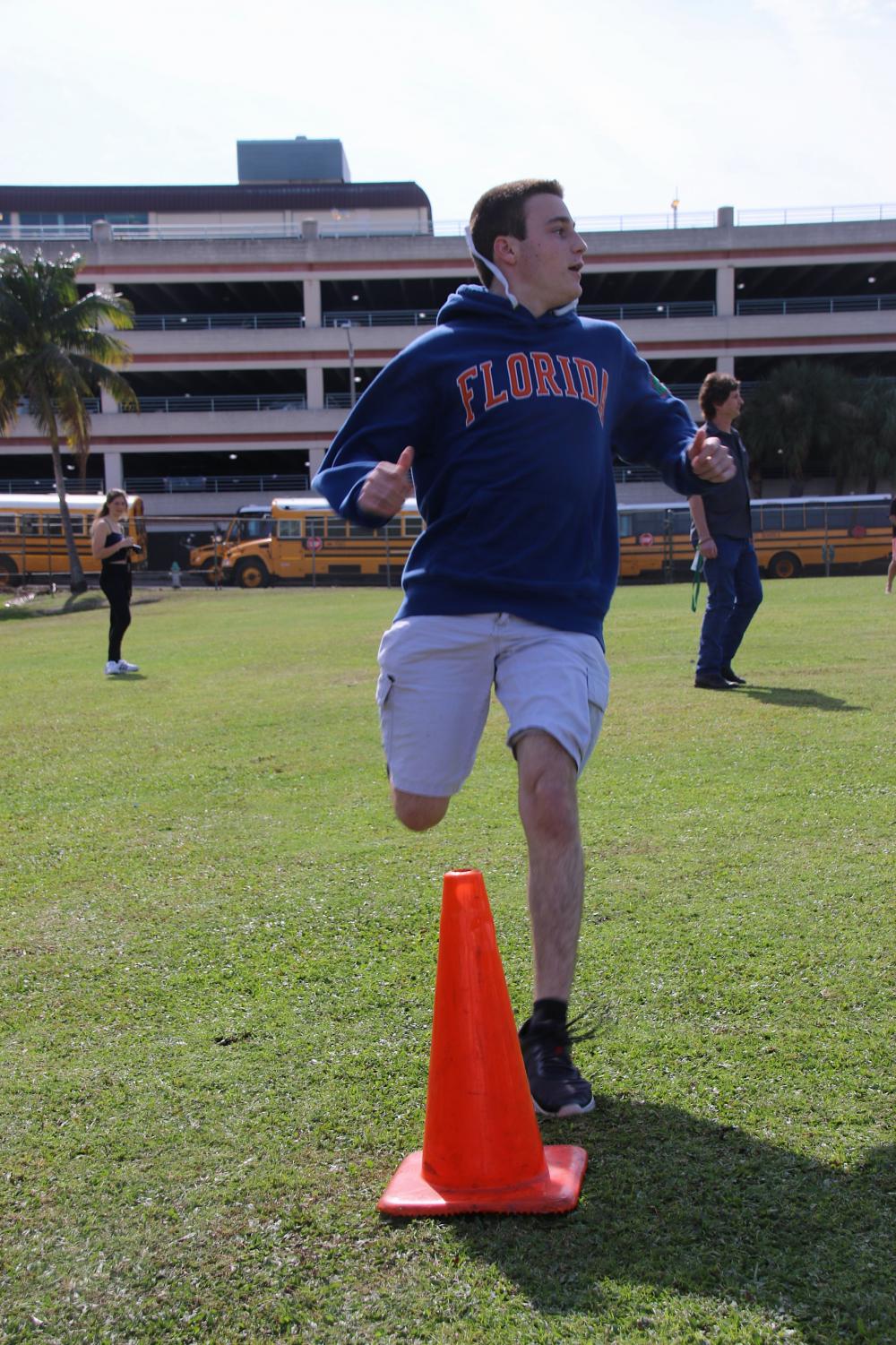 KICKING OFF SPIRIT WEEK: TEACHER VS STUDENT KICKBALL GAME