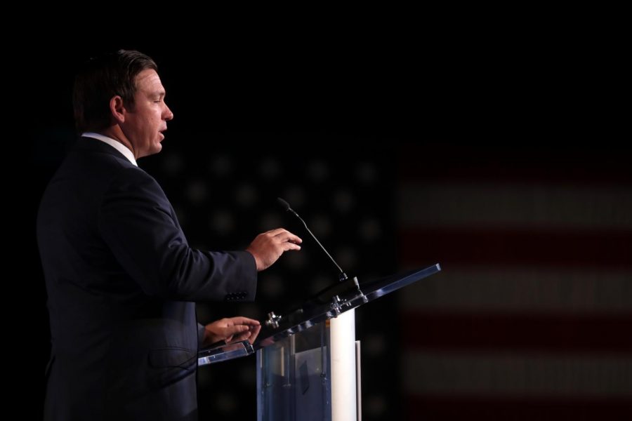 Ron DeSantis speaks at the 2018 Student Action Summit hosted by Turning Point USA at the Palm Beach County Convention Center.