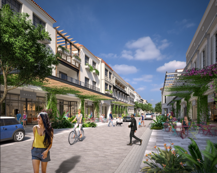 Main Street rendering