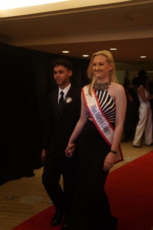 Miss Martin County made an appearance at the event and escorted several prom attendees down the red carpet. “It’s always amazing and inspiring to see the kids having a great time,” Monaco said. “It becomes apparent at the prom that a lot of these kids don’t live their lives like we do.” Members of Dreyfoos’ APTR cheered on the children in Fort Lauderdale as they walked down their own red carpet.