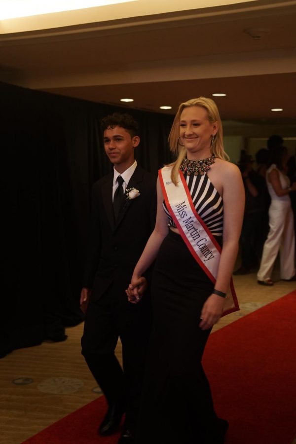 Miss Martin County made an appearance at the event and escorted several prom attendees down the red carpet. “It’s always amazing and inspiring to see the kids having a great time,” Monaco said. “It becomes apparent at the prom that a lot of these kids don’t live their lives like we do.” Members of Dreyfoos’ APTR cheered on the children in Fort Lauderdale as they walked down their own red carpet.