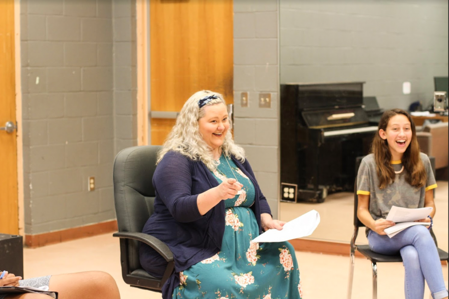 Theatre teacher Savannah Whetsell works with her students closely to make sure they get the best opportunity to thrive. She enjoys working with her students, especially the freshmen, because she feels that she’s “the first person she sees when they come into the department from middle school.” 
 