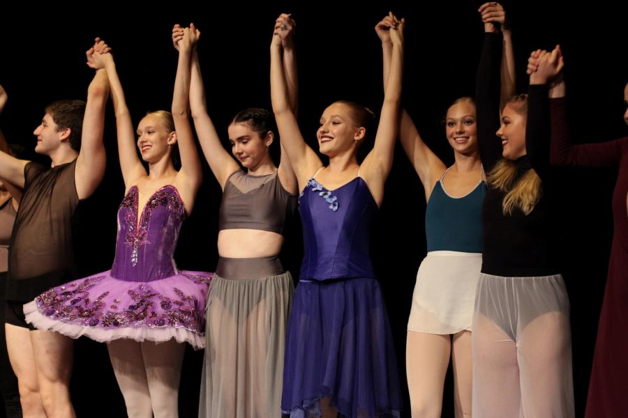 Caption: The Dance Senior Showcase took place on Oct. 11 in the Brandt Black Box Theatre. The seniors’ solos were focused on preparing for the future, through YoungArts and college auditions and more. For example, dance senior Jemma Prizzi hopes to dance for a professional cruise line after high school.