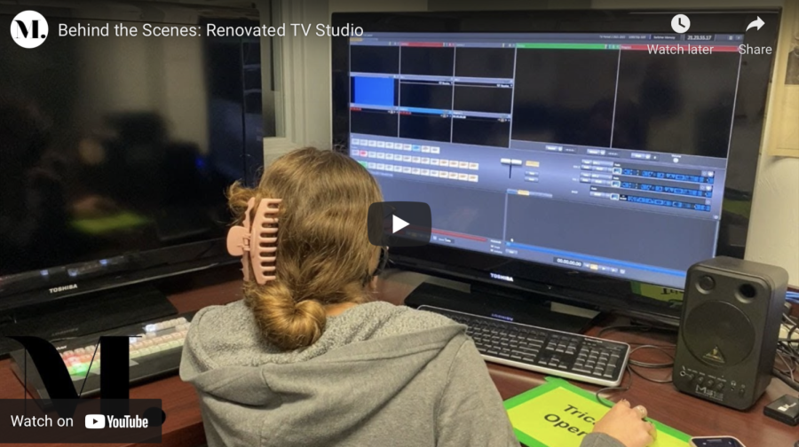 Behind the Scenes: Renovated TV Studio