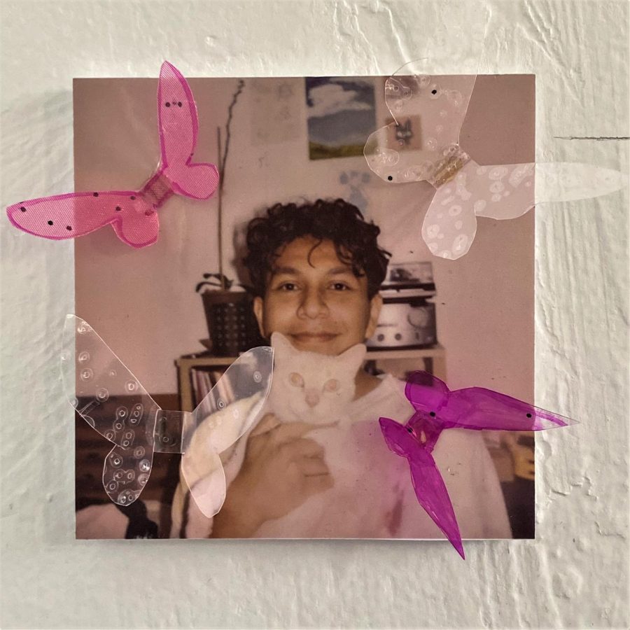 Rivera added the butterflies to represent how he has grown throughout his high school career as both an artist and person. 
