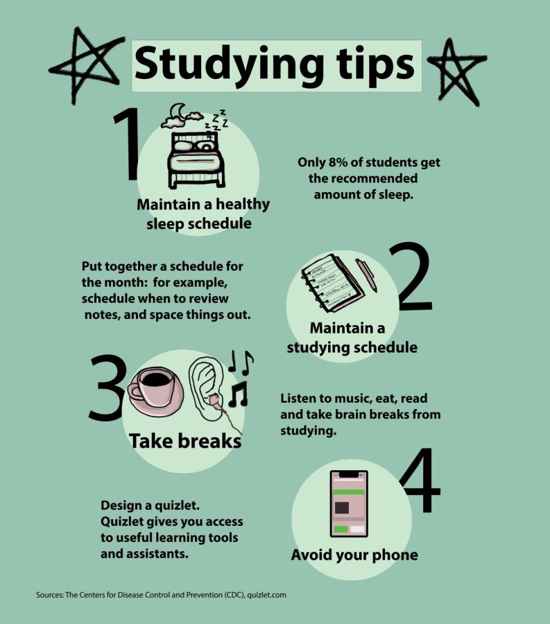 Studying tips graphic 3
