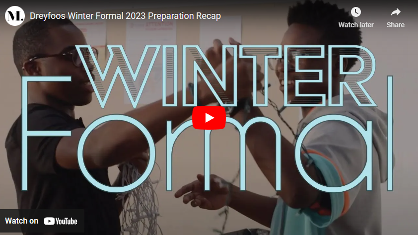 Dreyfoos Winter Formal 2023 Preparation Recap