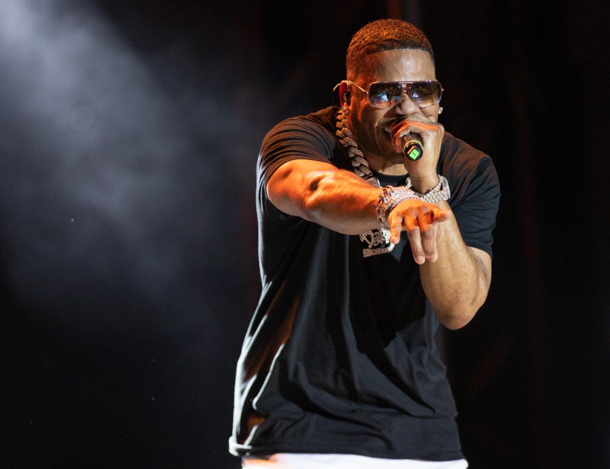 Nelly performs at SunFest 2024.
