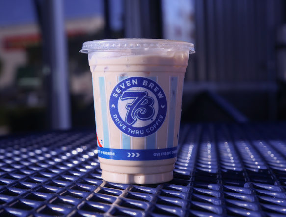 Iced Blondie: a sweet espresso based drink, commonly infused with vanilla and caramel syrup. 