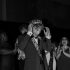 Visual senior Justin Olive-Blanco crowns himself as a prom royalty winner. Olive-Blanco won alongside digital media senior Coral Johnston. (Ashwin Kishor)